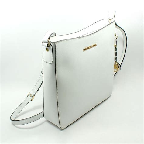 crossbody satchel michael kors|white crossbody purse.